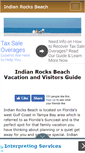 Mobile Screenshot of indianrocksbeachflorida.org
